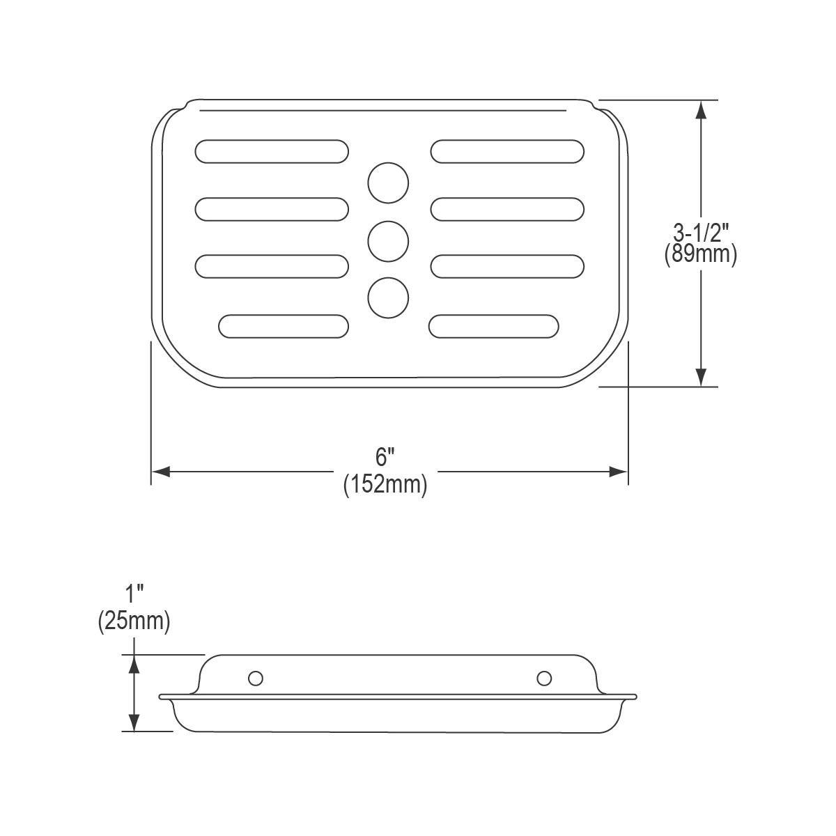 Elkay Stainless Steel Wall Mount Soap Dish 
