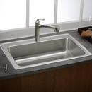 Elkay Lustrous Satin 33 x 22 in. Stainless Steel Single Bowl Drop-in Kitchen Sink in Lustrous Satin 