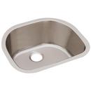 Elkay Lustrous Satin 23-5/8 x 21-1/4 in. No Hole Stainless Steel Single Bowl Undermount Kitchen Sink 