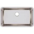 Elkay Lustrous Satin 30-1/2 x 18-1/2 in. No Hole Stainless Steel Single Bowl Undermount Kitchen Sink 