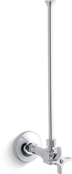 Toilet 3/8 x 12 in. Supply Kit in Polished Chrome