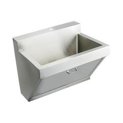 30 x 23 x 22 in. Wall Mount Healthcare Sink in Buffed Satin
