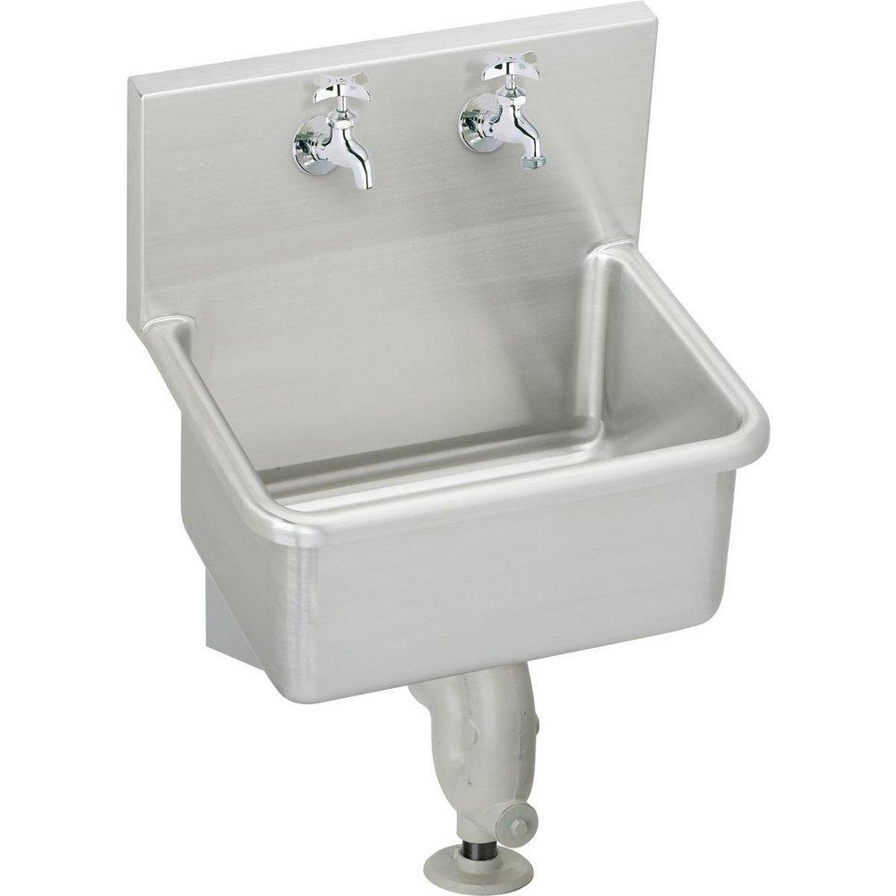 Elkay Buffed Satin Wall Service Sink 