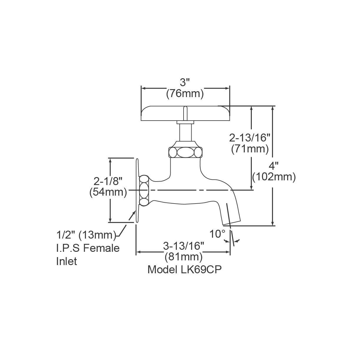 Elkay Chrome California Energy Commission Not Registered Lead Law Compliant 2.5 1HDL CRS SERV SINK FCT 