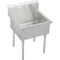 2-Hole Floor Mount Floorstanding Scullery Sink