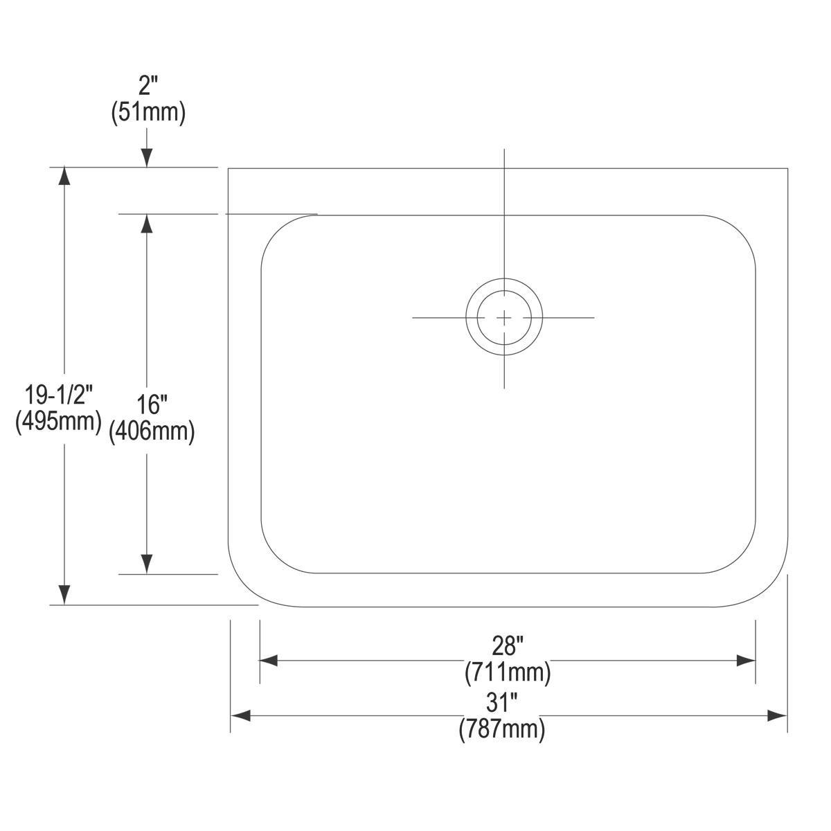 Elkay Buffed Satin SURG S SINK 