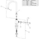 Elkay Buffed Satin Lavatory Sink Faucet 