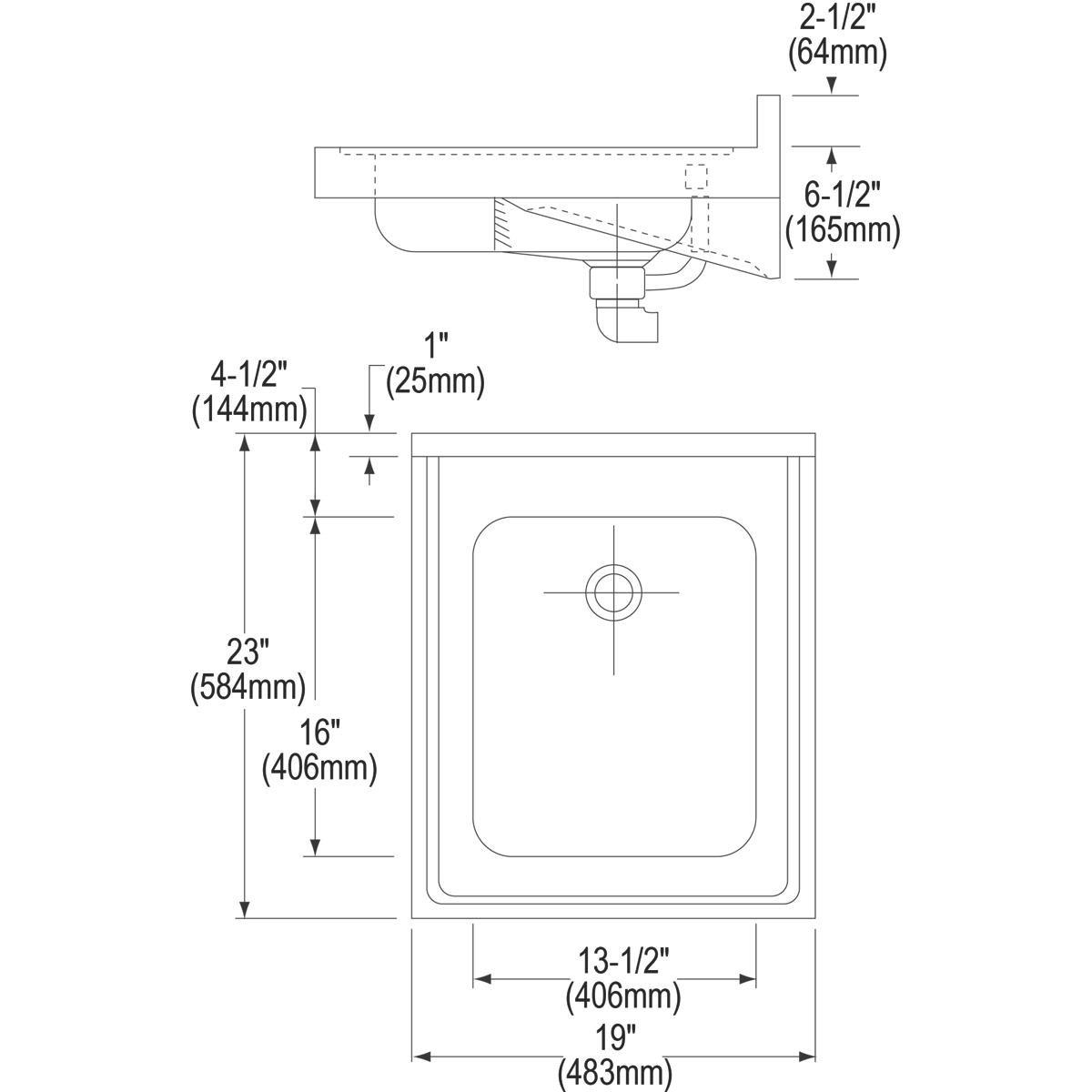 Elkay Buffed Satin Lavatory Sink Faucet 