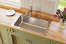 Elkay Lustrous Satin 33 x 22 in. Stainless Steel Single Bowl Drop-in Kitchen Sink in Lustrous Satin 