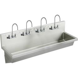 8-Hole Wall Mount Handwash Sink Package