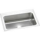 33 x 22 in. 3 Hole Stainless Steel Single Bowl Drop-in Kitchen Sink in Lustrous Satin