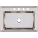 Elkay Lustrous Satin 33 x 22 in. Stainless Steel Single Bowl Drop-in Kitchen Sink in Lustrous Satin 