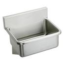 25 x 19-1/2 in. No-Hole Single Band Wall Mount 304 Stainless Steel Sink with Rear Centre Drain in Buffed Satin