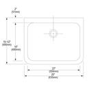 Elkay Buffed Satin Wall Mount Scrub Service Sink 