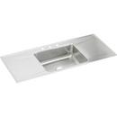 54X22 2 Hole Single Band Stainless Steel TM Kitchen SINK Gourmet