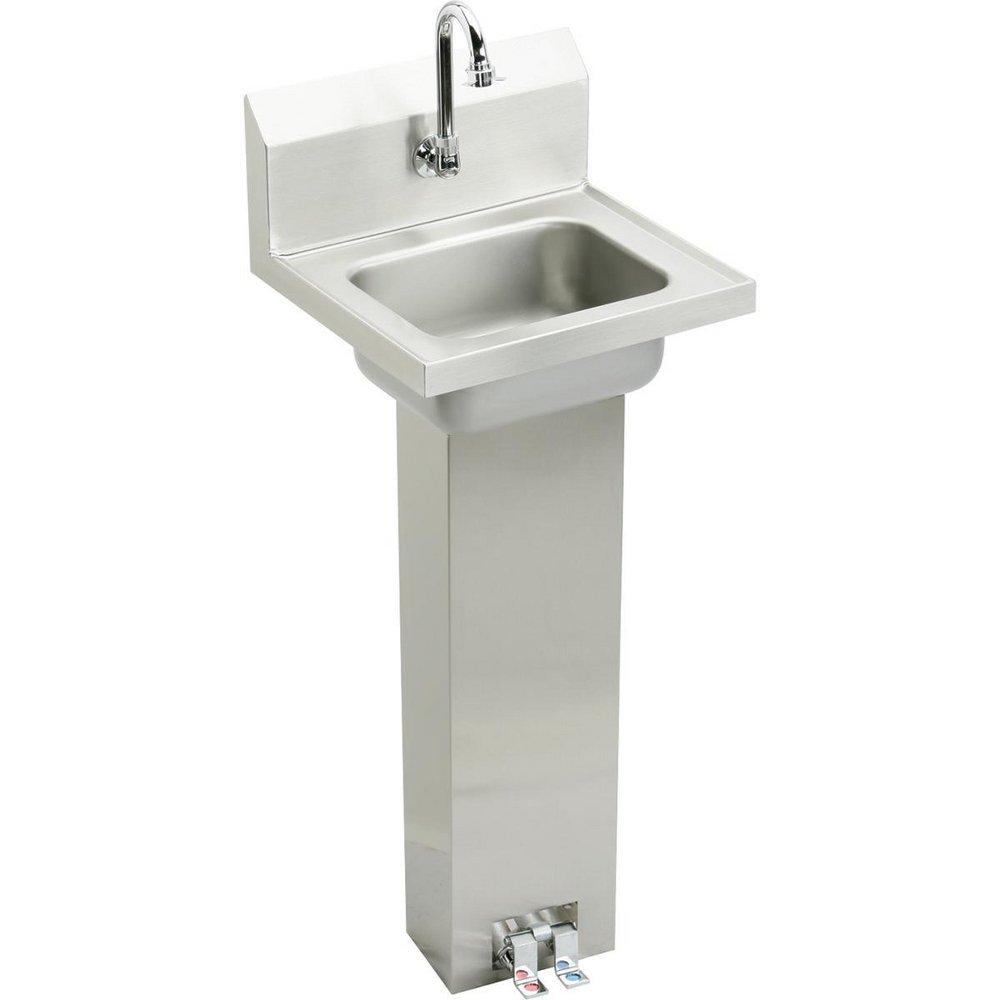 Elkay Buffed Satin Handwash Sink Package 