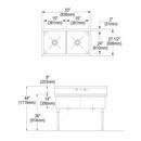 Elkay Buffed Satin SCUL SINK 