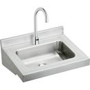 22 in. Wall Mounted Stainless Steel Bathroom Sink with Sensor Faucet