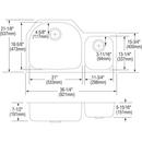Elkay Lustrous Highlighted Satin 1-Basin Topmount Traditional Classroom Sink 