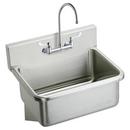 Elkay Buffed Satin 25 x 19-1/2 x 24-3/8 in. Wall Mount Healthcare Sink 