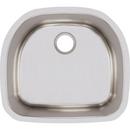 Elkay Lustrous Satin 23-5/8 x 21-1/4 in. No Hole Stainless Steel Single Bowl Undermount Kitchen Sink 