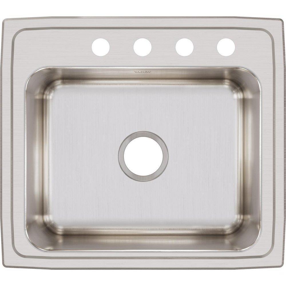 Elkay Buffed Satin 39X28 2 Hole Double Bowl Stainless Steel SCUL SINK 