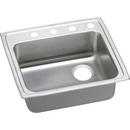 Elkay Lustrous Satin 22 X 19 One Hole Single Band Kitchen SINK *LUSTER Stainless Steel 