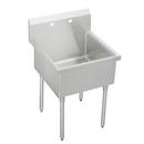 Elkay Buffed Satin 27 x 27-1/2 x 36 in. Scullery Service Sink 