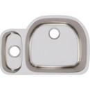 Elkay Lustrous Satin 31-1/2 x 21-1/8 in. No Hole Stainless Steel Double Bowl Undermount Kitchen Sink 