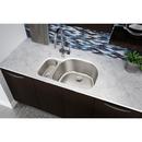Elkay Lustrous Satin 31-1/2 x 21-1/8 in. No Hole Stainless Steel Double Bowl Undermount Kitchen Sink 
