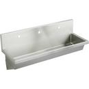 Stainless Steel Wall Hung Multiple Station Hand Wash Sink in Buffed Satin