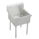 Elkay Buffed Satin Floor Mount Freestanding Kitchen Sink 