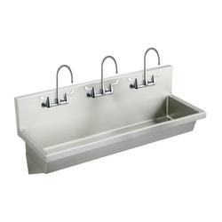 60 x 20 in. Complete Wash Sink Stainless Steel