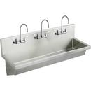 60 x 20 in. Complete Wash Sink Stainless Steel