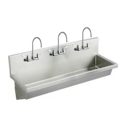 60 x 20 in. Complete Wash Sink Stainless Steel