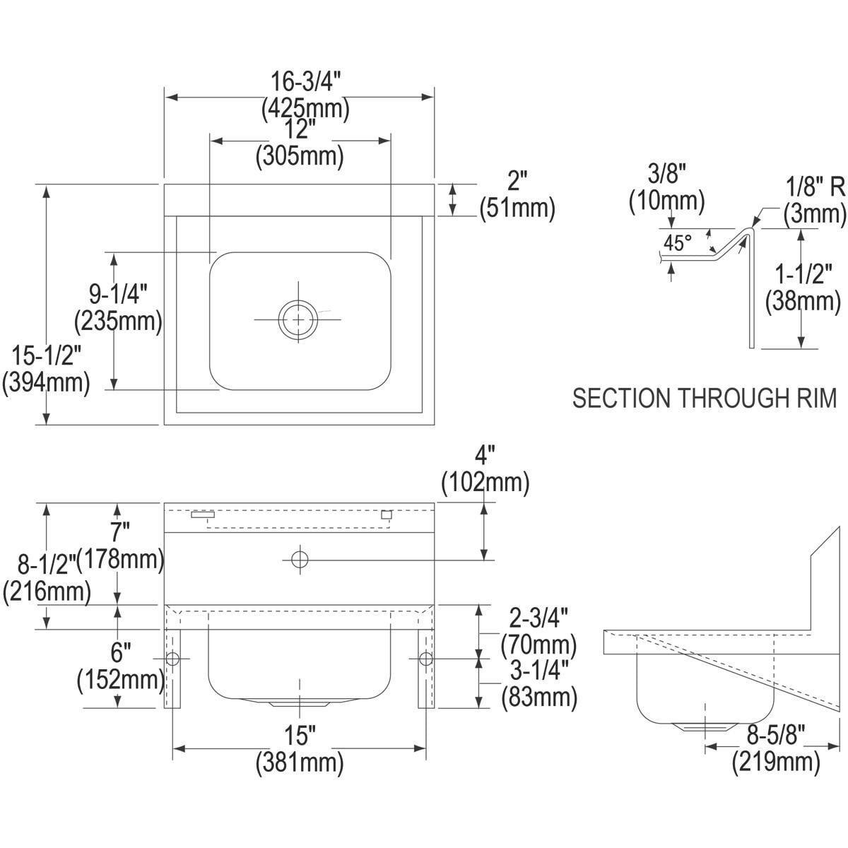 Elkay Buffed Satin Sink & Sensor Faucet Package 