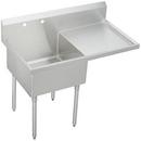 Elkay Buffed Satin Scullery Sink with Right Drainboard 