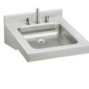 19 in. Undermount Rectangular Stainless Steel Bathroom Sink in Lustrous Satin