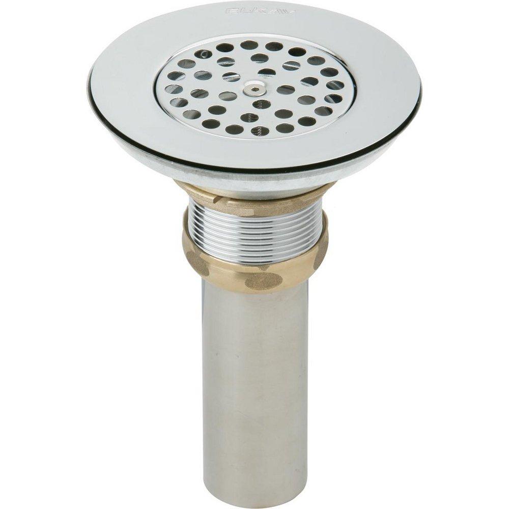 Elkay Polished Nickel Brass Resistant Drain 