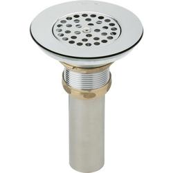 4-9/16 x 4 in. Bathroom Sink Drain in Polished Nickel