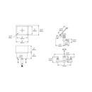 Elkay Satin Stainless Steel Wall Series Sink Complete 