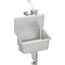Elkay Satin Stainless Steel Wall Series Sink Complete 
