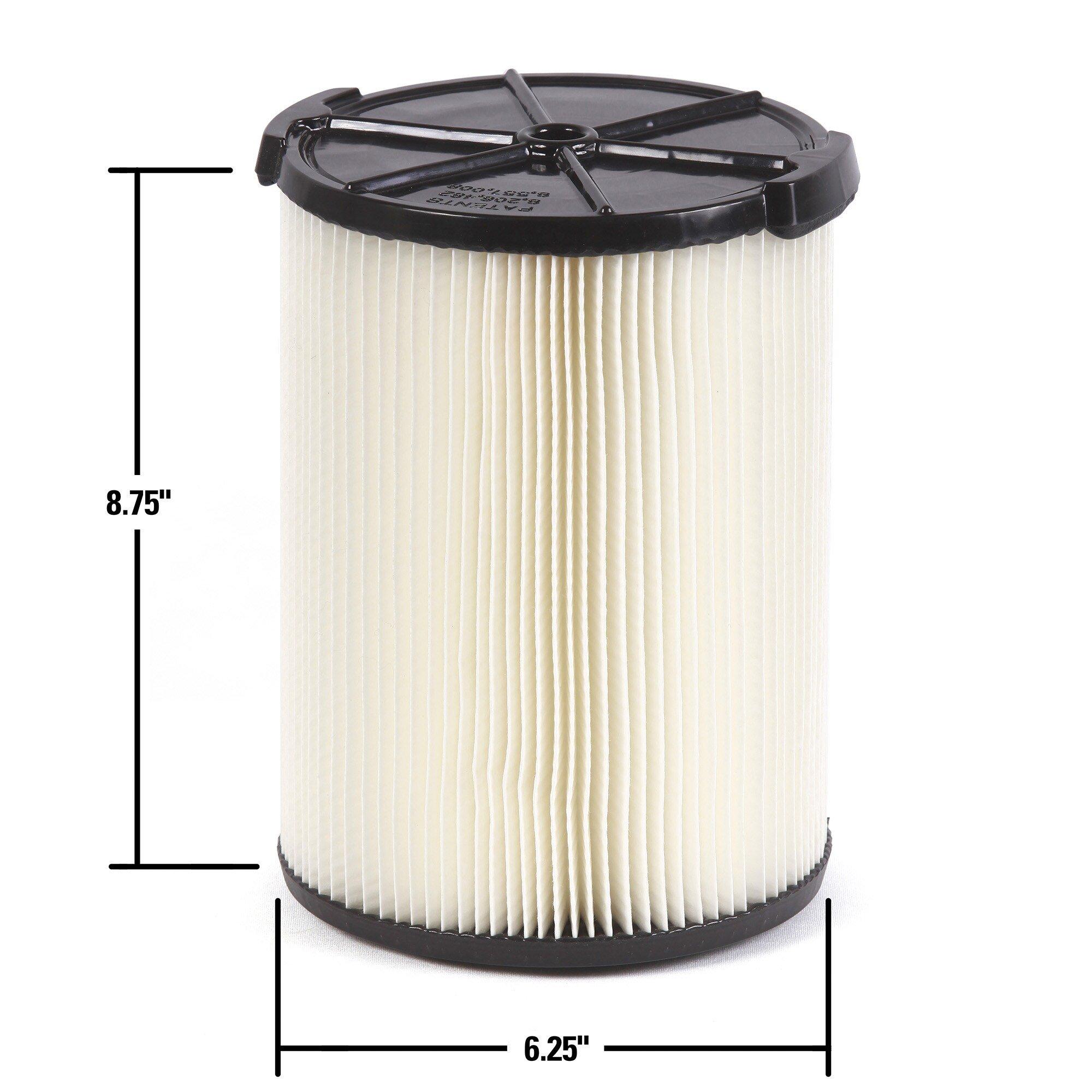 RIDGID White Vacuum Filter 20 gal 
