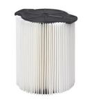 RIDGID White 20 gal. Pleated Paper Filter 