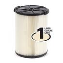 RIDGID White 20 gal. Pleated Paper Filter 