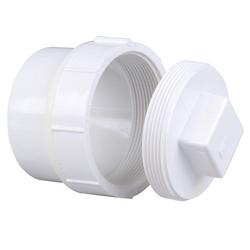 4 in. Threaded PVC Cleanout Adapter