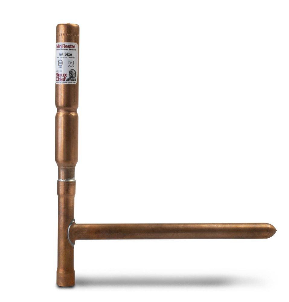 Sioux Chief Copper and Plastic Female Sweat x Male Sweat Water Hammer Arrestor 