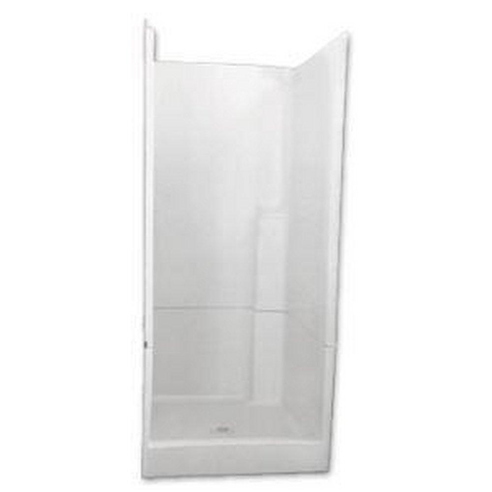 Florestone White 32 x 31-1/4 x 73 in. Alcove Shower Unit 