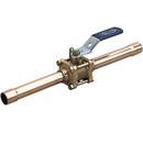 3/4 in. Bronze Copper Stub Lever Handle Gas Ball Valve