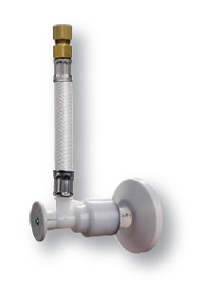 Accor Technology White Sink 1/2 in x 3/8 in. Supply Kit in White 